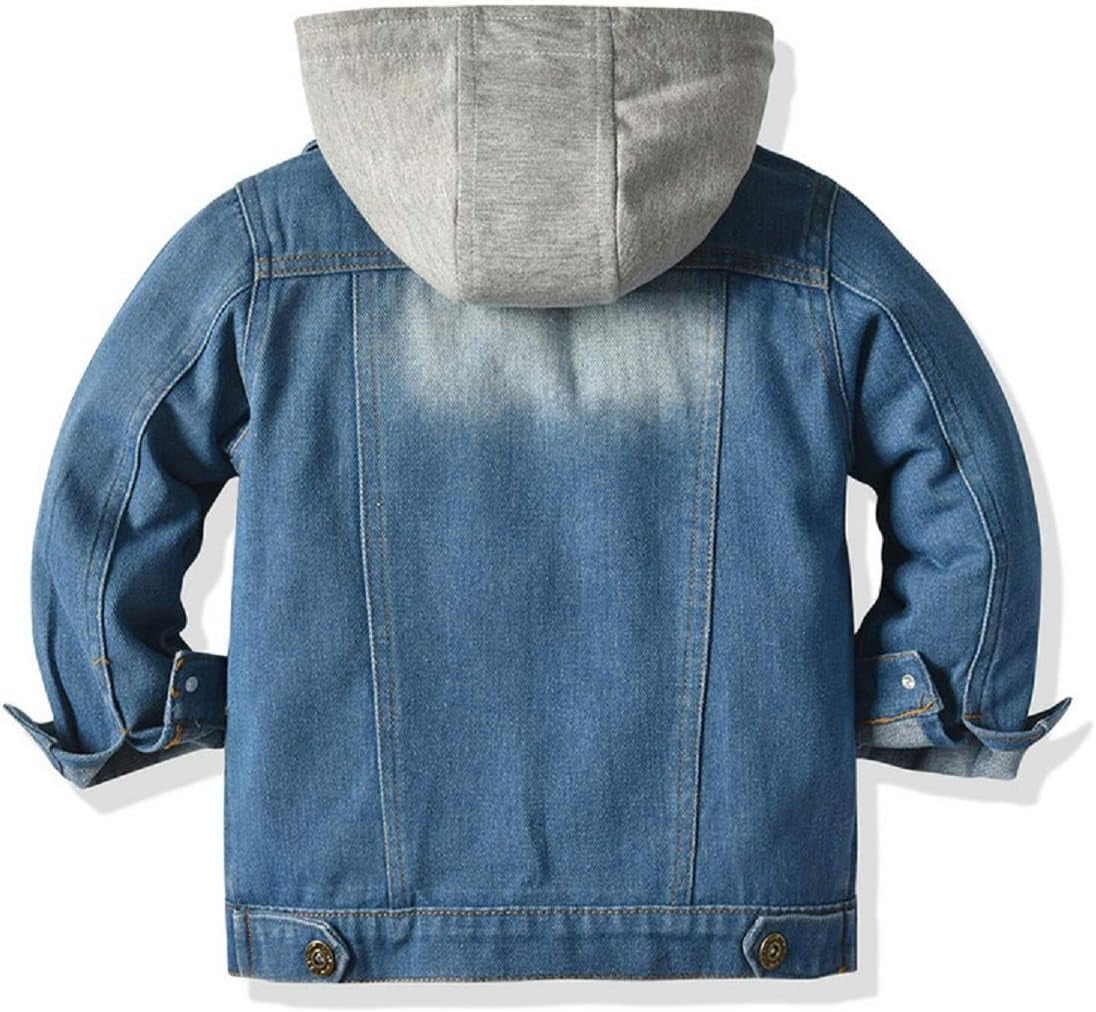 Trendy Denim Jacket for Baby Boys & Girls - Stylish Button-Down Jeans Coat for Toddlers